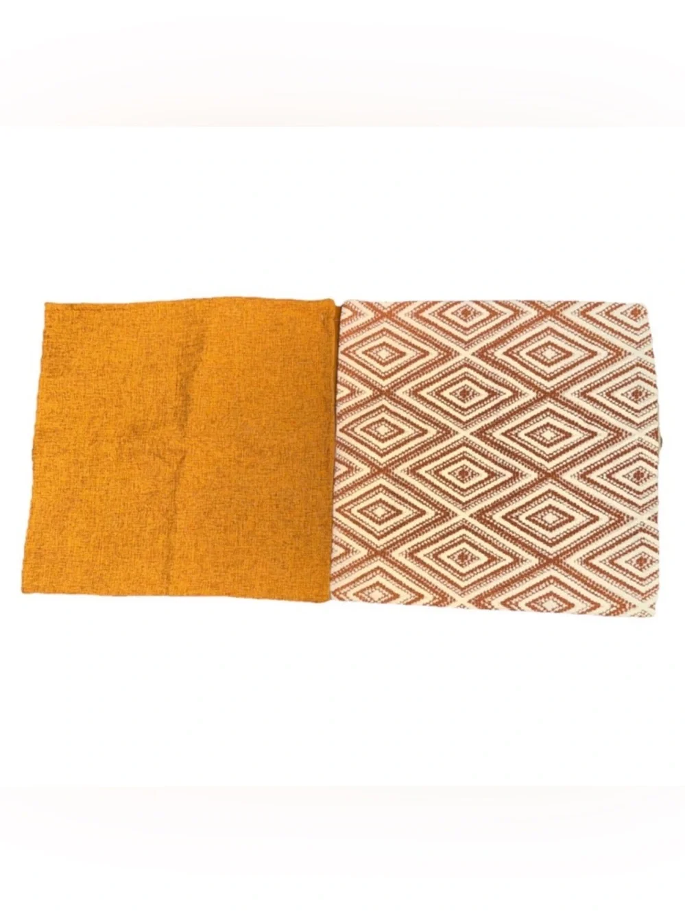 Two HPUK‎ Couch Pillow Case Covers 18x18